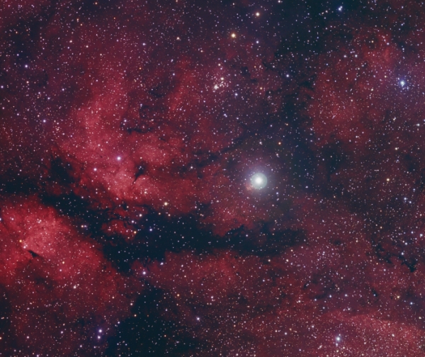 The Gamma-Cygni Nebula from BMV Observatories