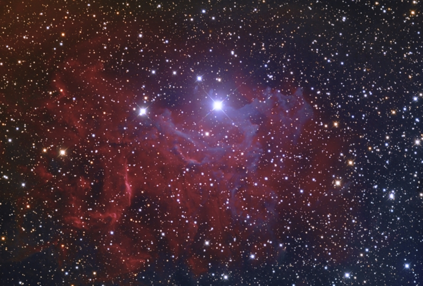 IC 405 from BMV Observatories