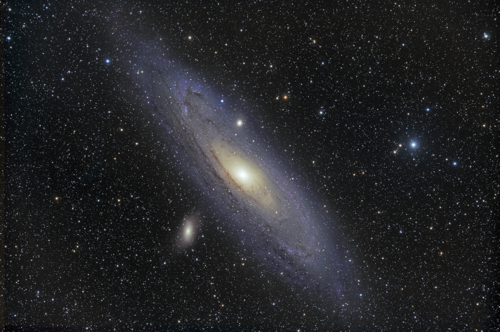 M31 from BMV Observatories