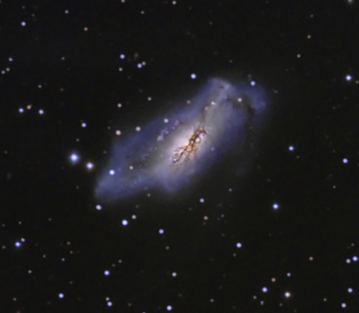 NGC 2146 from BMV Observatories