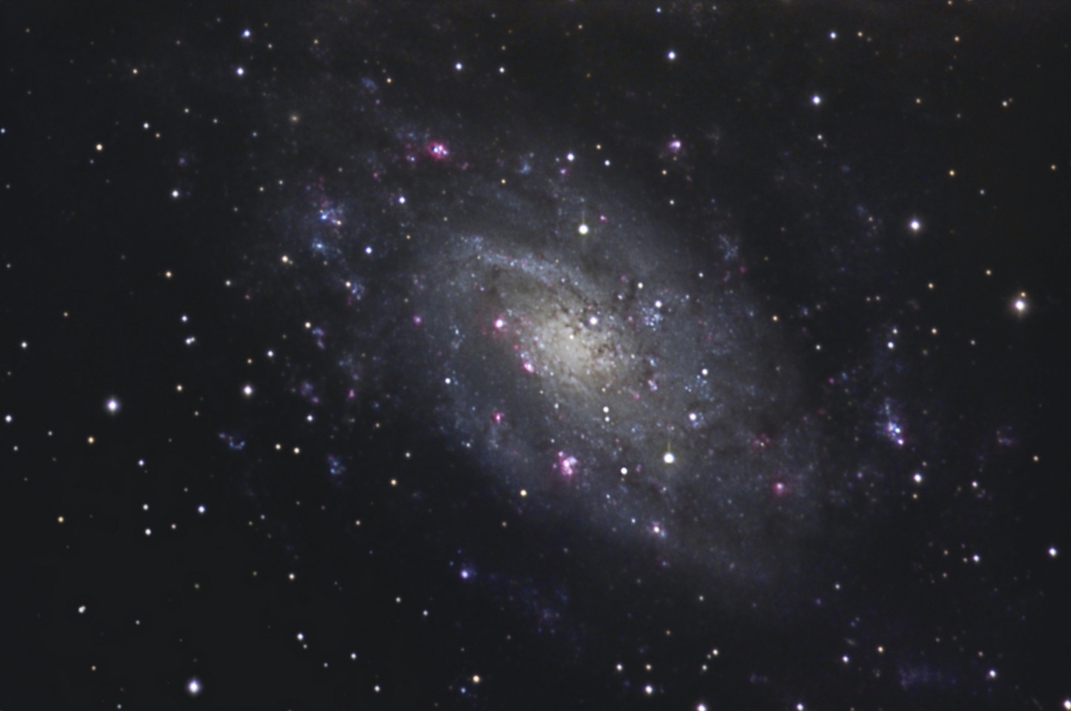 NGC 2403 from BMV Observatories