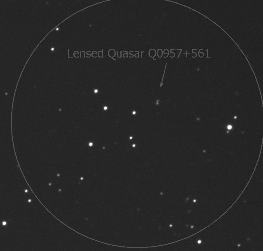 Dual Lensed Quasar from BMV Observatories