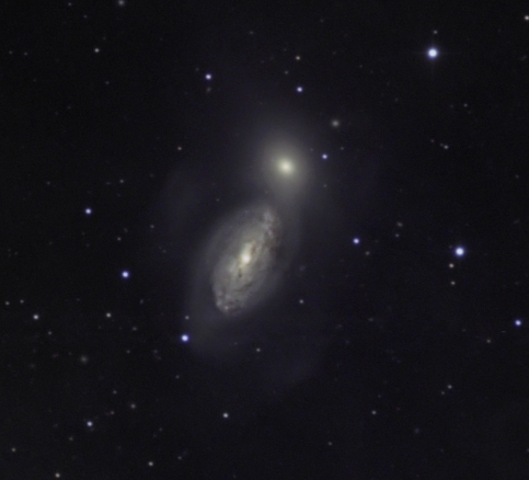NGC 3227 from BMV Observatories