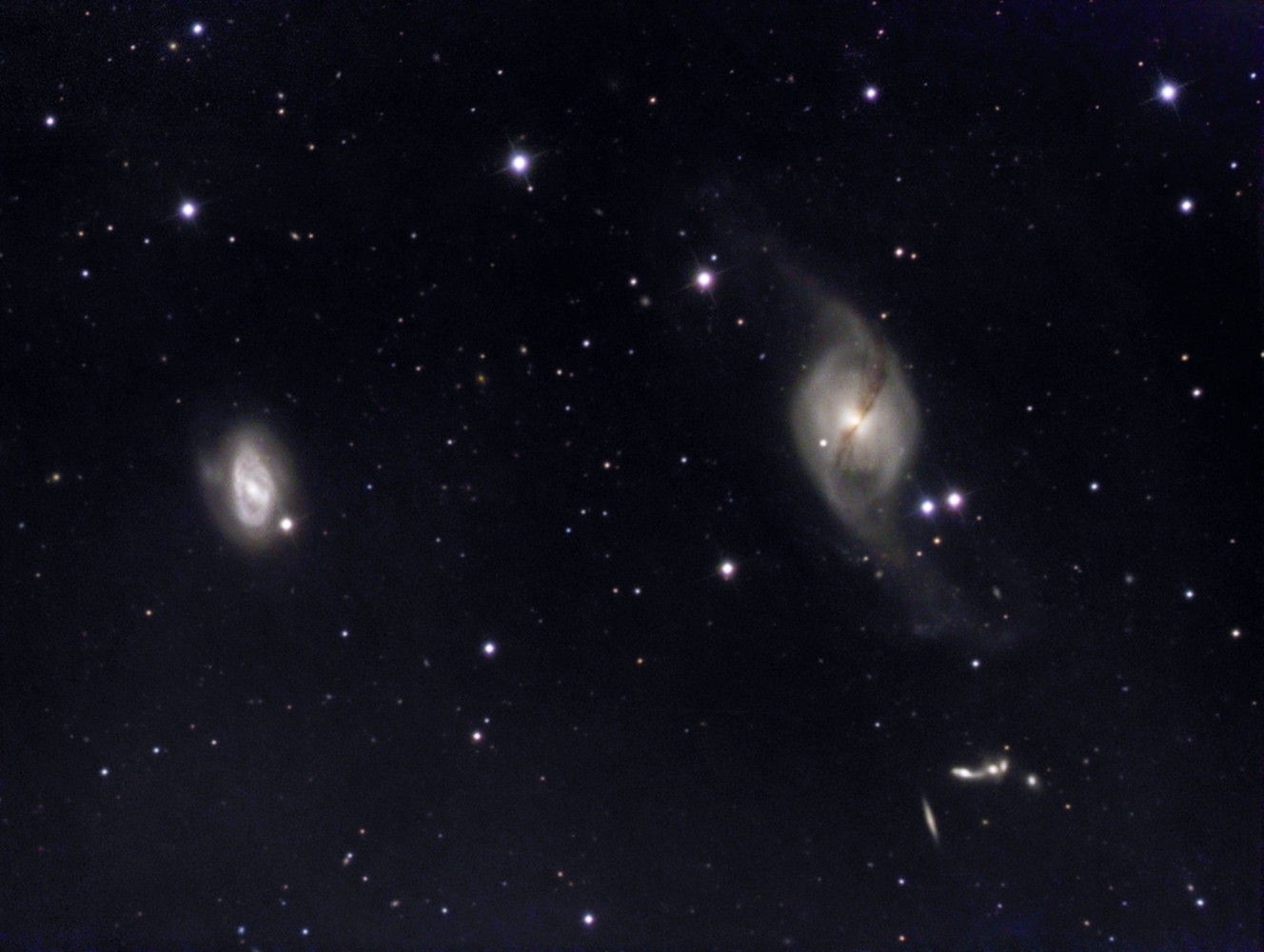 NGC 3718 from BMV Observatories