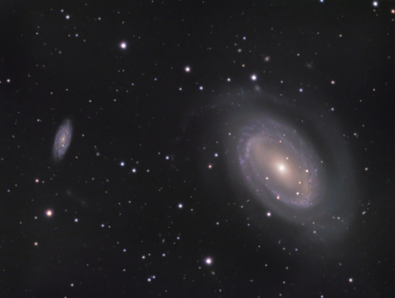 NGC 4725 from BMV Observatories