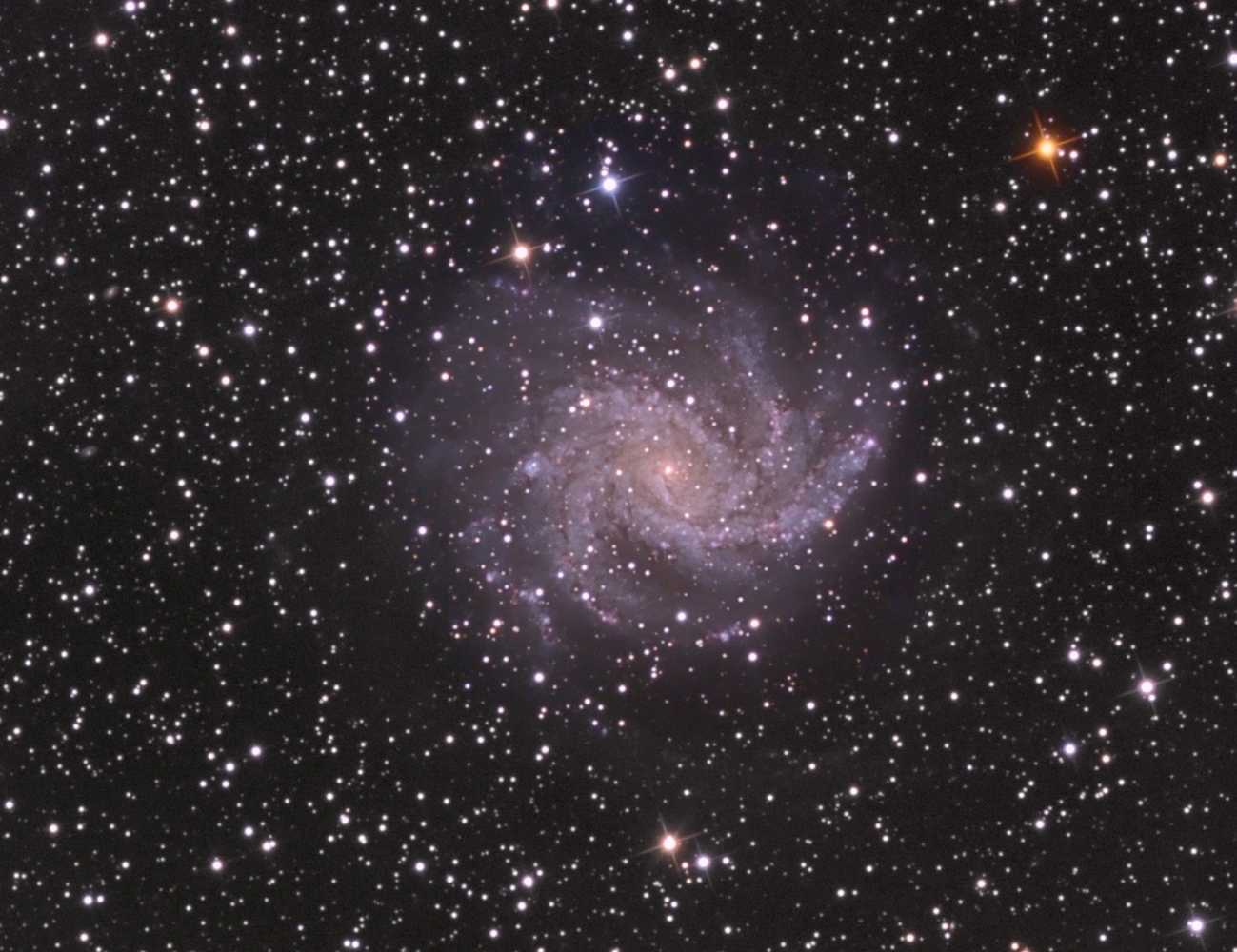 NGC 6946 from BMV Observatories